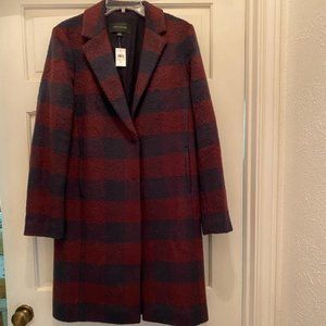 Ann Taylor plaid duster coat NWT - Size Small